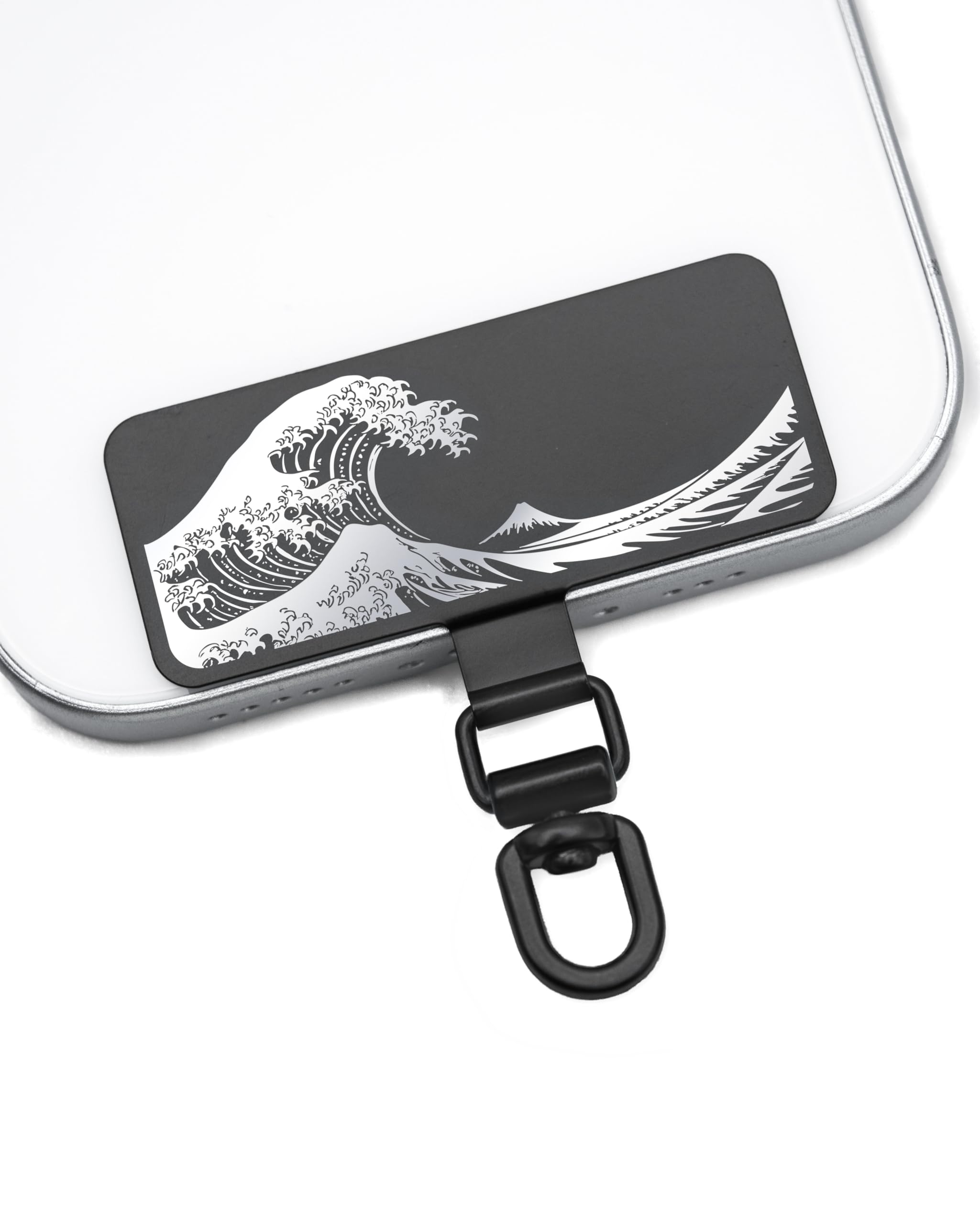 Amazon | ZUKOU ストラップホルダー 北斎 ステンレス製 おしゃれ